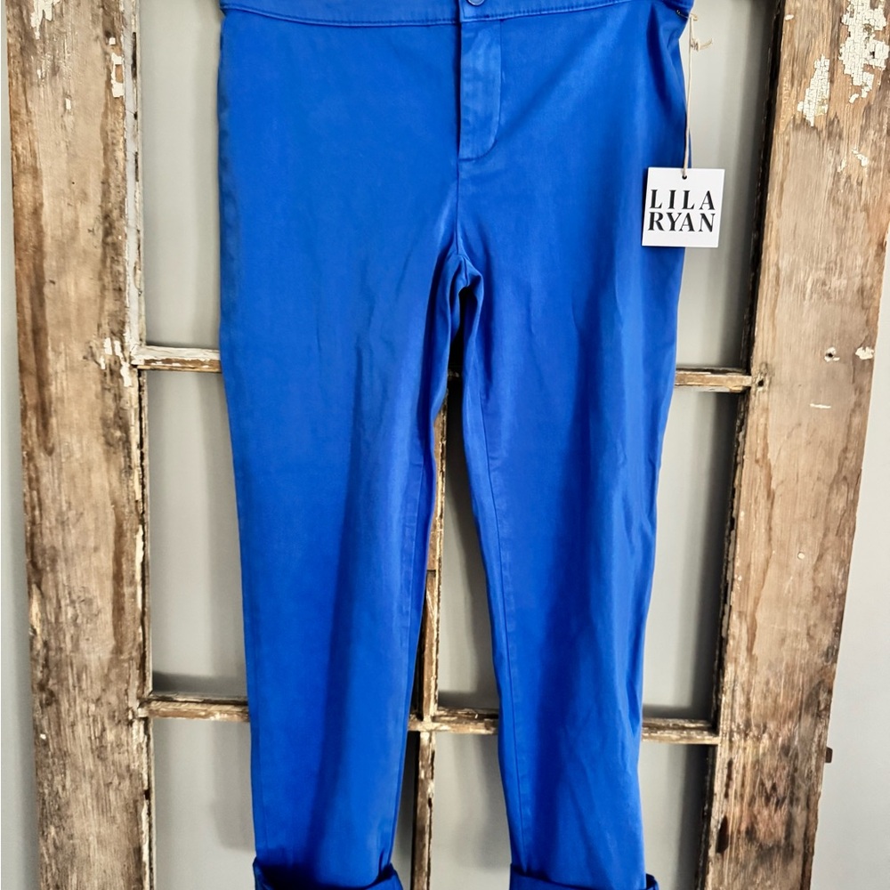 Lila Ryan Cobalt Skinny Pants